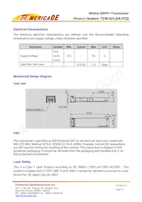 TCW-Q1LAA-FCQ Datasheet Page 9