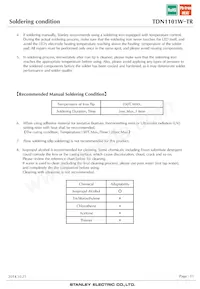 TDN1101W-TR Datasheet Pagina 11