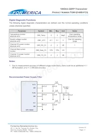 TGW-Q14BB-FCQ Datasheet Page 11