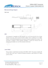 TGW-Q14BB-FCQ數據表 頁面 12