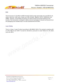 TQS-Q14B9-DCQ Datasheet Page 11