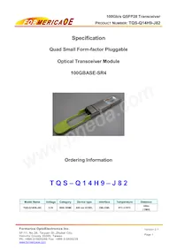 TQS-Q14H9-J82 Datenblatt Cover