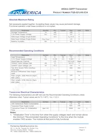 TQS-Q1LH9-2CA Datasheet Page 3