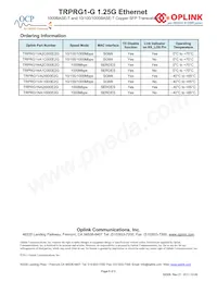 TRPRG1VA1C000E2G Datasheet Pagina 6