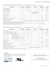 TRPUG1CLXC000E2G Datasheet Pagina 2