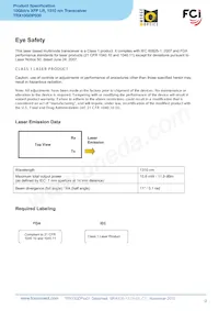 TRX10GDP0301 Datasheet Page 9