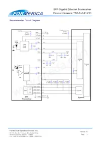 TSD-S1CA1-F11 데이터 시트 페이지 5