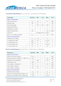 TSD-S2AA1-D11 Datasheet Page 3