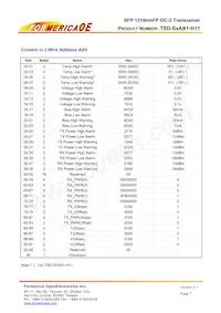 TSD-S2AA1-H11 Datasheet Page 7