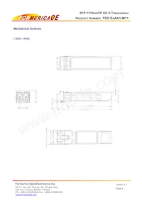 TSD-S2AA1-M11 데이터 시트 페이지 8