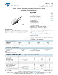 TSHG5410 Datasheet Cover