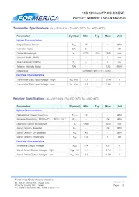 TSP-D1AA2-H21 Datenblatt Seite 3