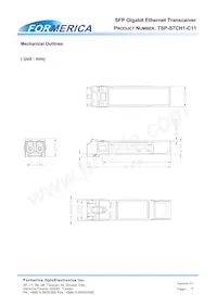 TSP-S7CH1-C11 Datasheet Pagina 7