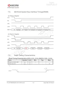 TVL-55736GD032JR-LW-G-AAN Datasheet Page 12