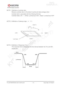 TVL-55736GD032JR-LW-G-AAN Datasheet Pagina 14