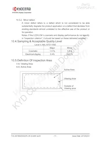 TVL-55736GD032JR-LW-G-AAN Datasheet Pagina 17