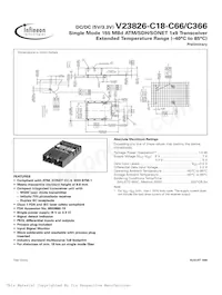 V23826-C18-C366 Datasheet Cover