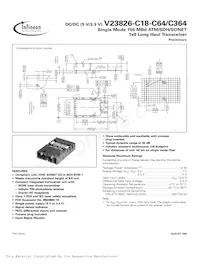 V23826-C18-C64 Datasheet Cover