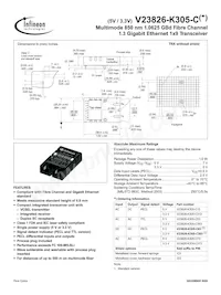 V23826-K305-C63D3 Datasheet Cover