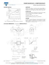 VSMF2893GX01 Datasheet Pagina 4