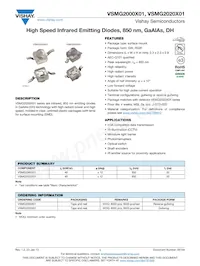 VSMG2020X01 Datasheet Cover