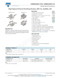 VSMG285011RG Datasheet Copertura