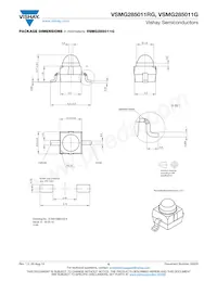 VSMG285011RG Datasheet Pagina 6