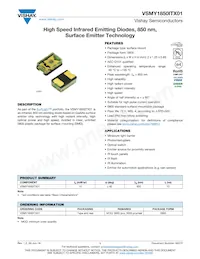 VSMY1850ITX01 Datasheet Cover