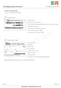 VTAN1111C-TR Datasheet Pagina 15