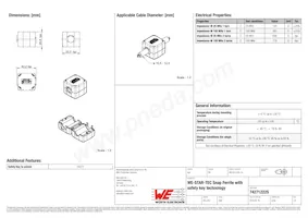 74271222S Datenblatt Cover