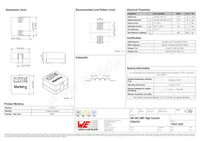 744311022 Datasheet Cover