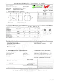 74477120W Datasheet Copertura