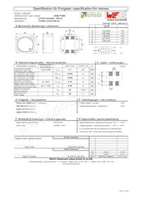 744877004 Datasheet Copertura