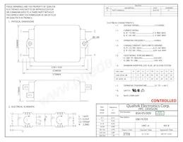 854-05/009 Datasheet Copertura