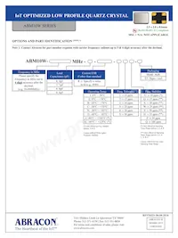 ABM10W-44.0000MHZ-4-K1Z-T3 Datenblatt Seite 2