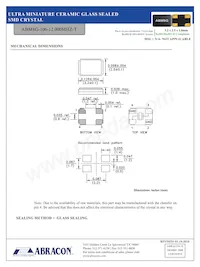 ABM8G-106-12.000MHZ-T Datenblatt Seite 2