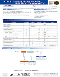 ABM8X-101-24.000MHZ-T Datasheet Copertura