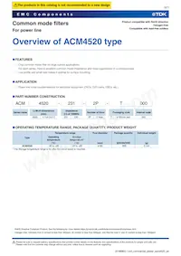ACM4520-901-2P-TL000 Datasheet Pagina 3