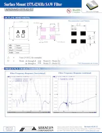 AFS20A02-1575.42-T2 Datasheet Page 2