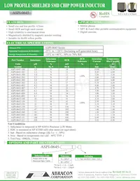 ASPI-0645-6R8M-T Datenblatt Cover