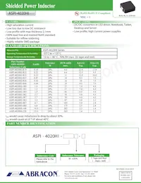 ASPI-4020HI-R56M-T Datenblatt Cover