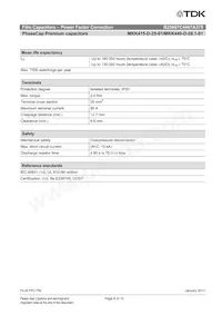 B25667C4467A375 Datasheet Page 5