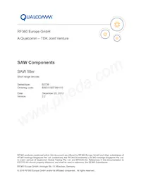 B39311B3738H110 Datenblatt Cover