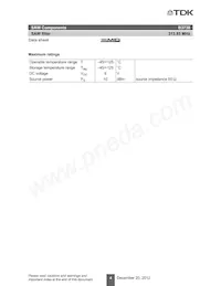 B39311B3738H110 Datasheet Pagina 6