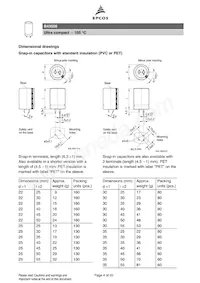 B43508A5687M000 Datasheet Page 4