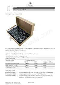 B43508A5687M000 Datasheet Pagina 6