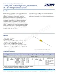 C410C103J5G5TA91707200 Datasheet Copertura