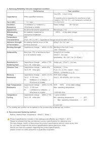 CL10A106MPNNHBC Datasheet Page 2