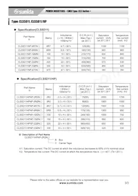 CLS5D11HPNP-100NC Datasheet Pagina 3
