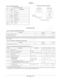 CM1682-02DE Datasheet Page 2